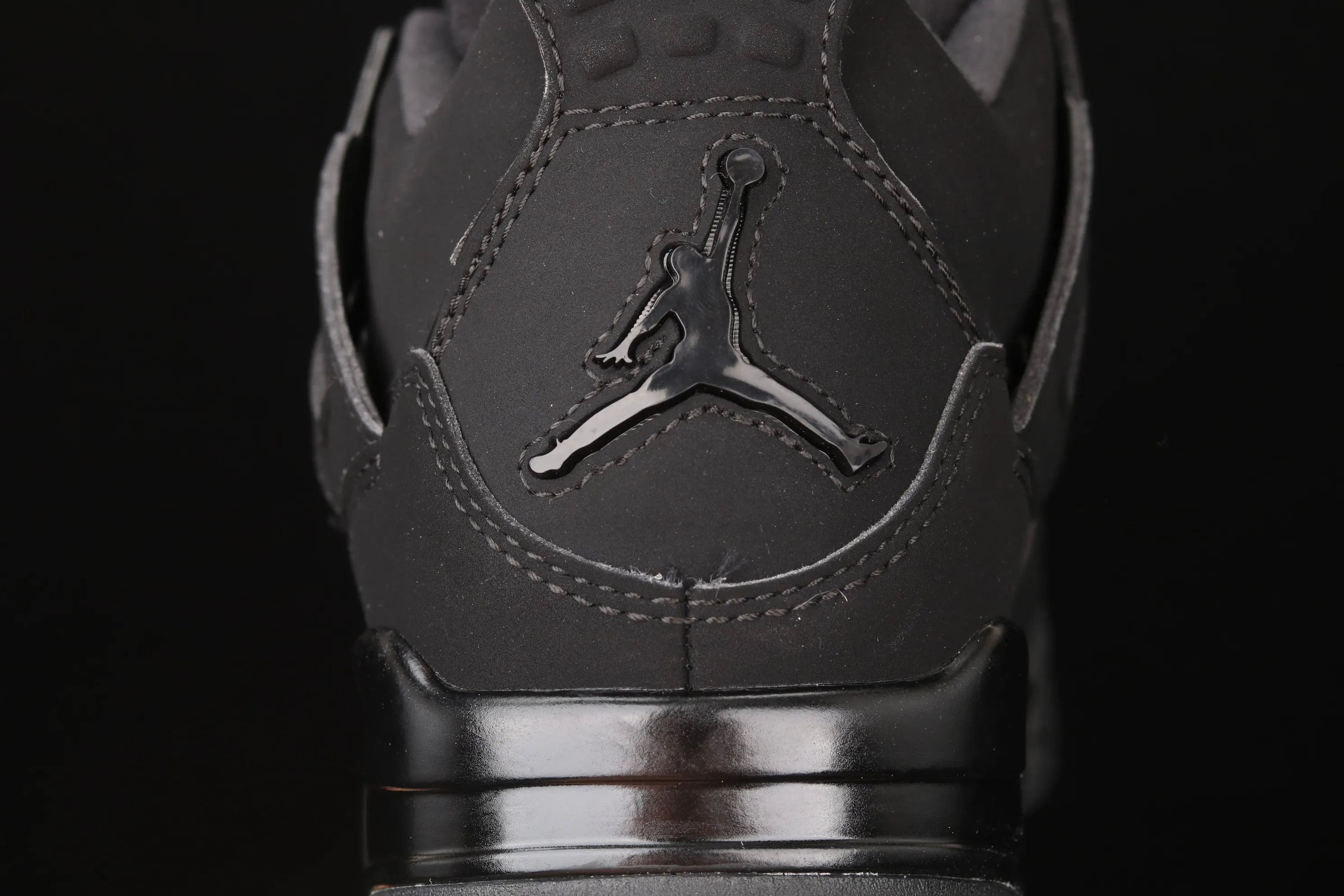 All Categories Air Jordan Jordan Series Basketball Shoes Air Jordan 4 Pure Original Air Jordan 4 "Black Cat" AJ4 Joe 4 Black Cat First Layer Authentic Standard CU1110-010